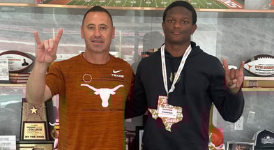 Derrek Cooper with Steve Sarkisian
